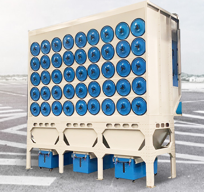 金屬冶煉炭黑粉末除塵濾筒除塵器