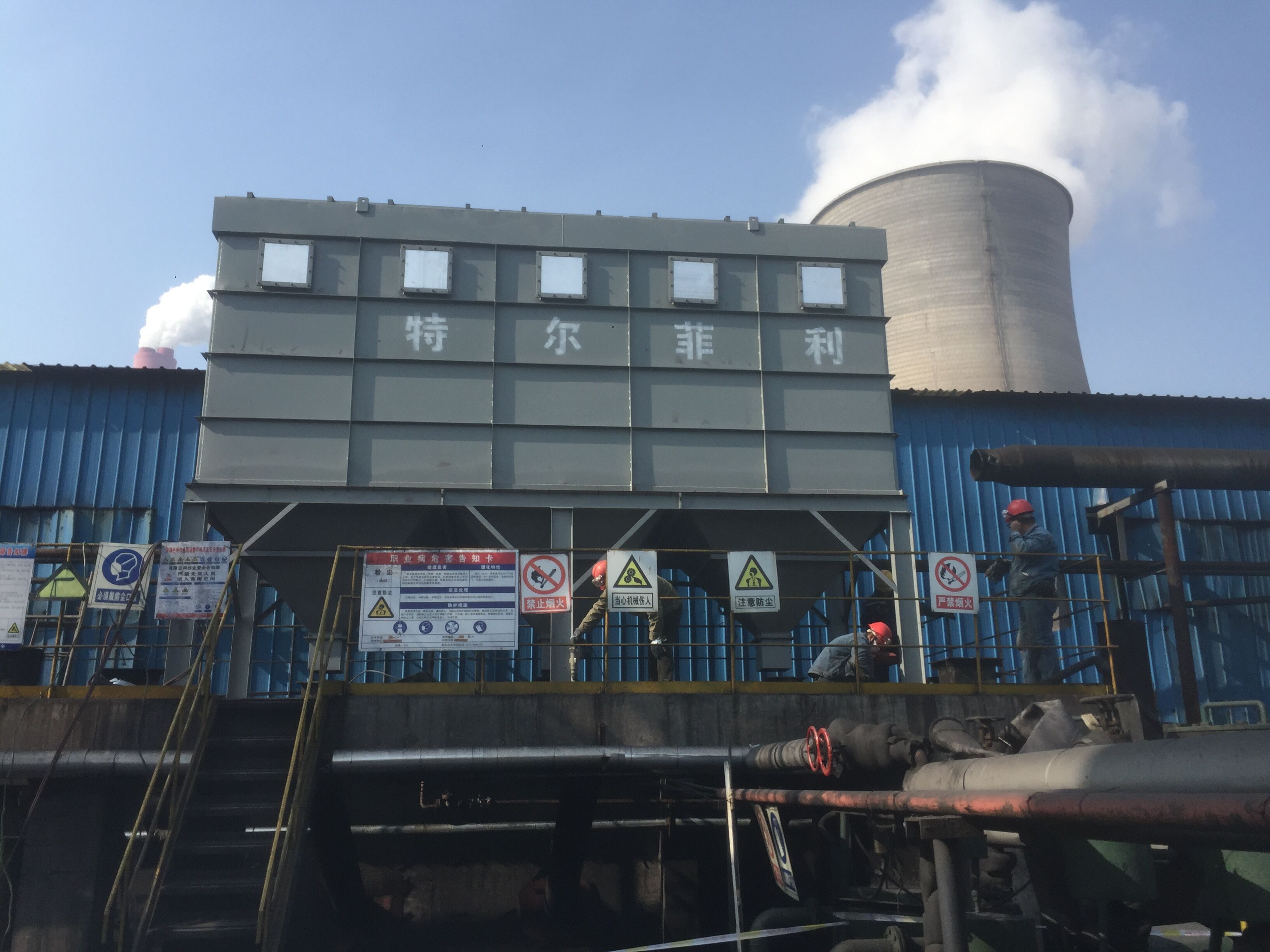 15萬風量低壓脈沖袋式除塵器