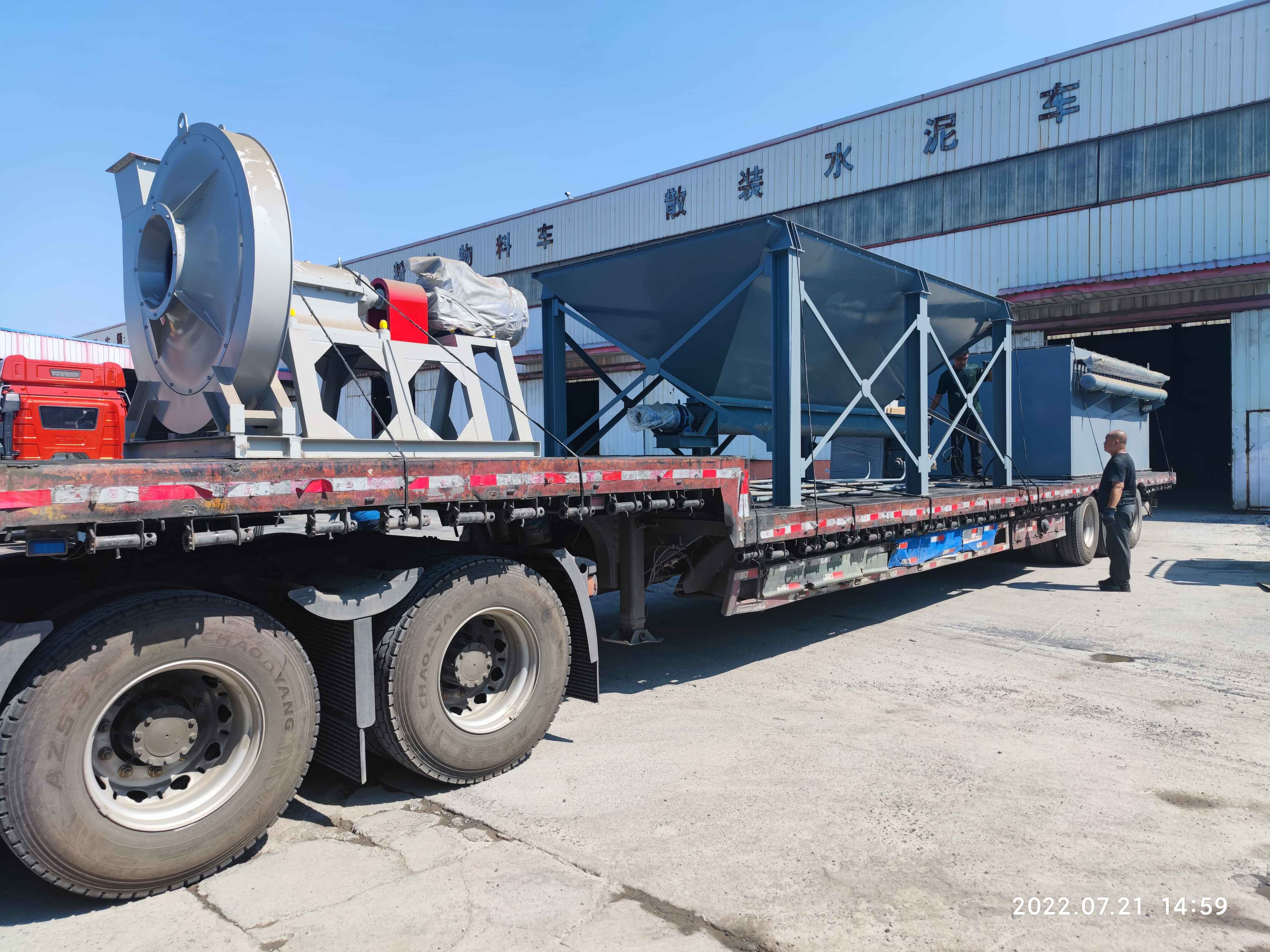 水泥廠用袋式除塵器