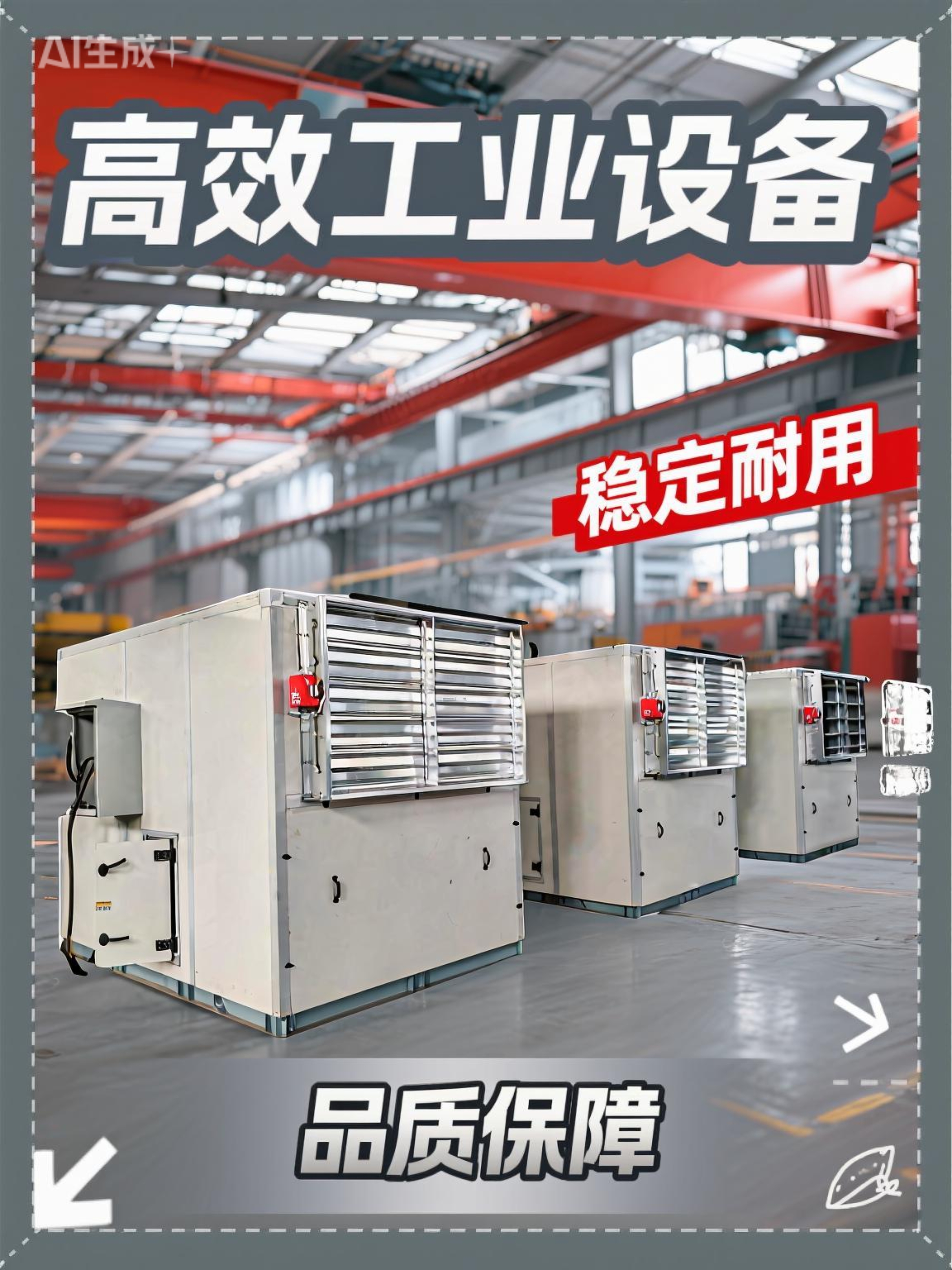 自清潔防沙塵機組 多級過濾防堵塞 大風量除風沙