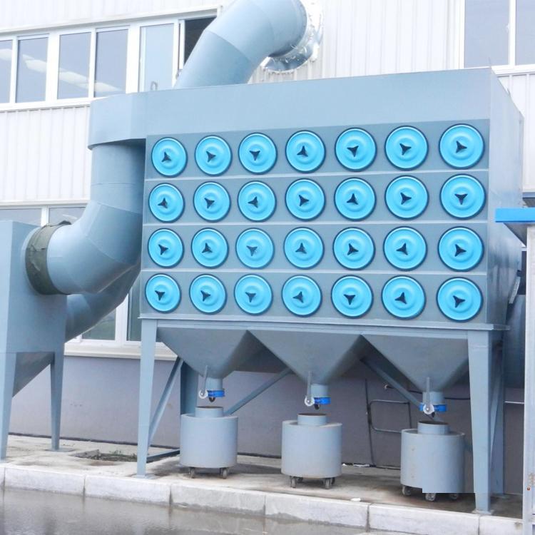 水泥廠裝包機濾筒除塵器