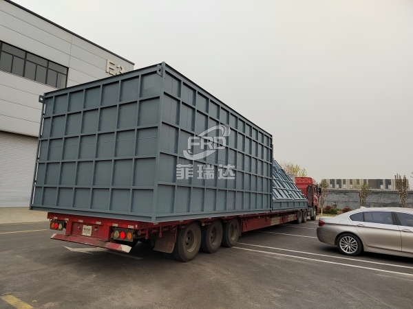 陶瓷廠18萬風(fēng)量布袋除塵器