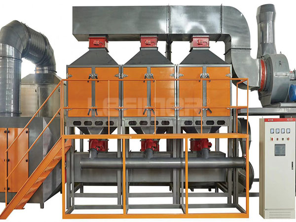 高濃度大風量廢氣處理催化燃燒設備